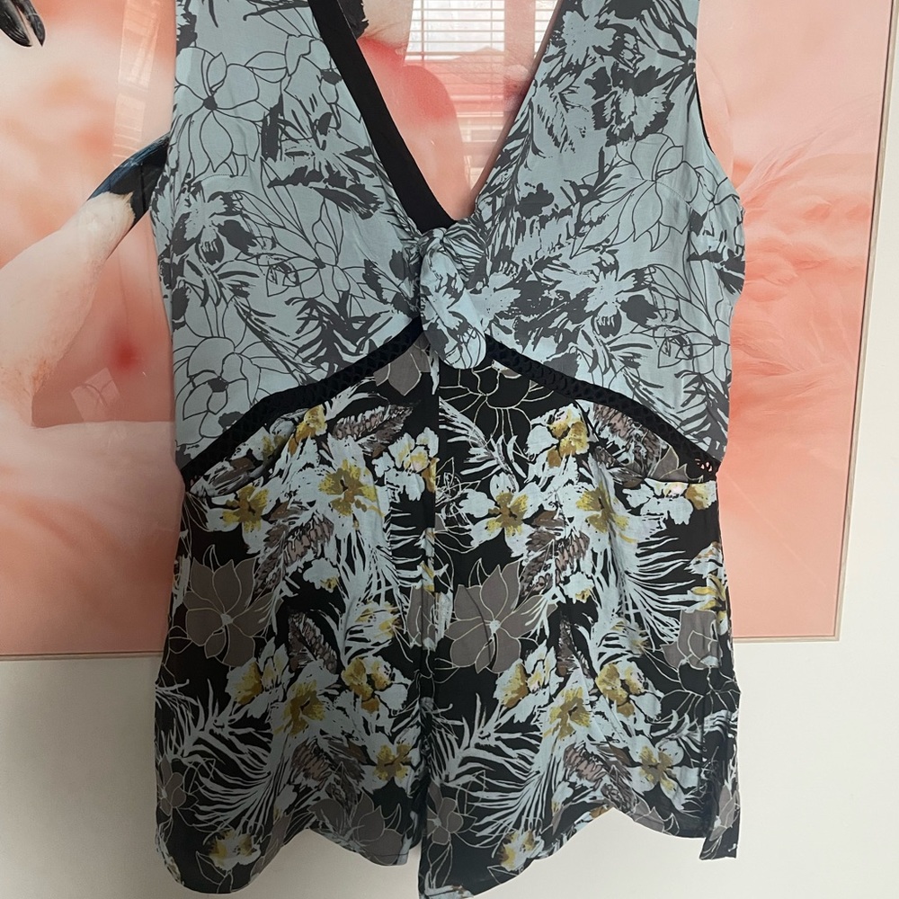 Free People Floral Romper
